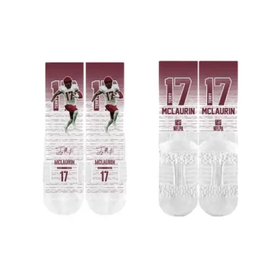 NFL Washington Commanders Premium Full Sub Socks - Terry McLaurin image {1}