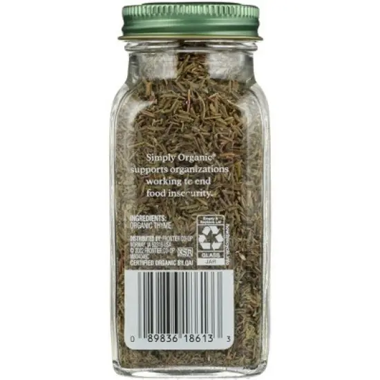 Simply Organic Thyme - Case of 6/.78 oz image {2}