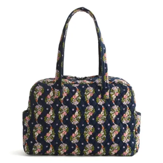Vera Bradley Women's Outlet Cotton Weekender Travel Bag image {9}