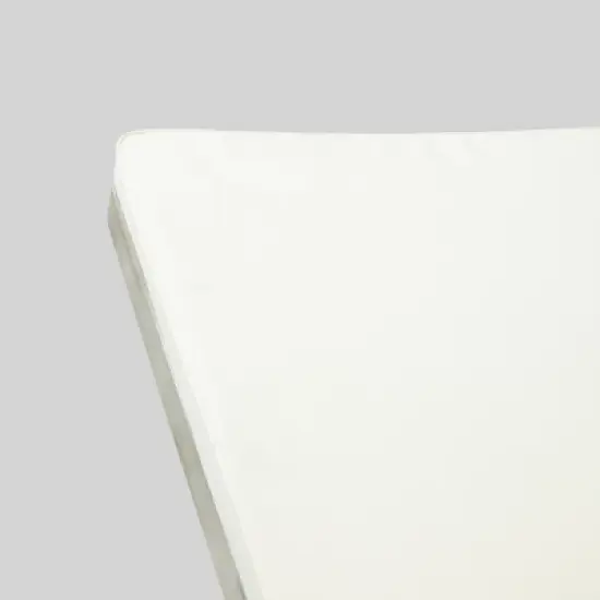 Maki Acacia Wood Chaise Lounge Light Gray/Cream - Christopher Knight Home: Weather-Resistant, Adjustable Back image {2}