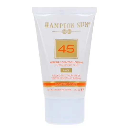 Hampton Sun SPF 45 Wrinkle Control Face Cream 2 oz image {8}