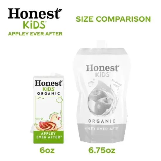 Honest Kids Organic Apple Juice Drink - 8pk/6 fl oz Box image {2}