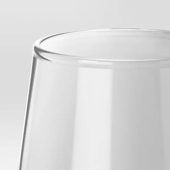 9.6oz Stemless Hutton Champagne Flute - Threshold&trade; image {2}