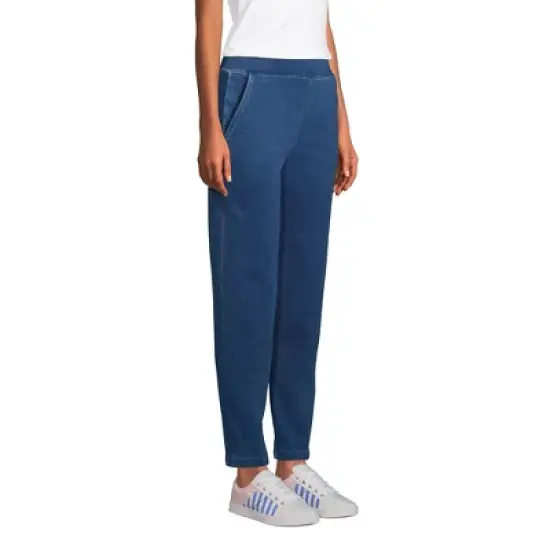 Lands' End Women's Serious Sweats Ankle Length Sweatpants image {2}