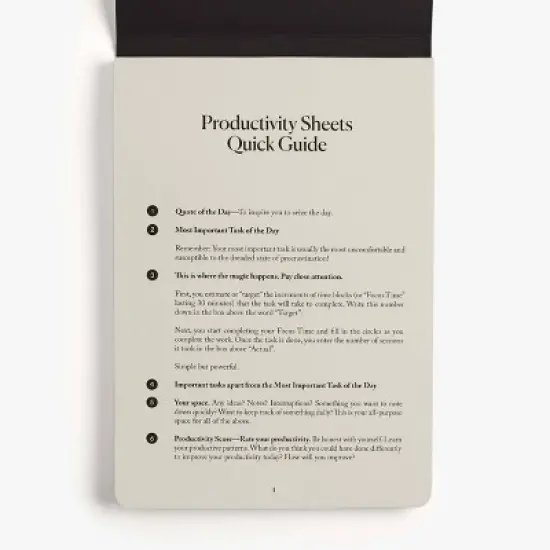 Undated Planner The Productivity Sheets - Intelligent Change image {3}