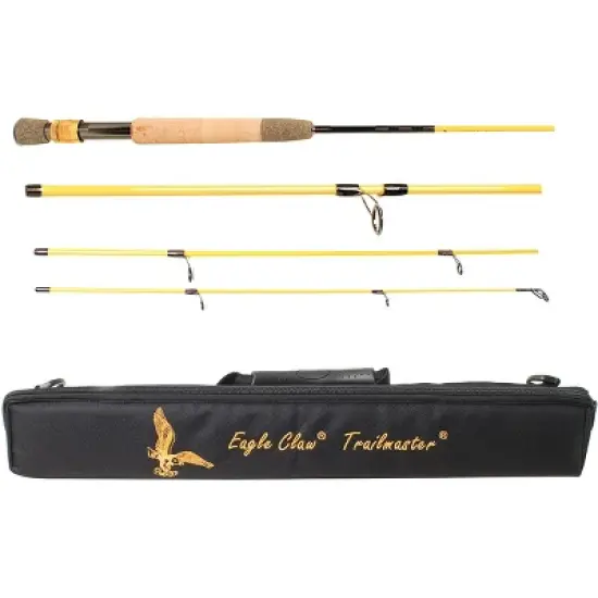 Eagle Claw 8'6" Trailmaster Travel Fly Fishing Rod image {1}