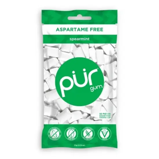 Pur Gum Spearmint Bag - 2.72oz image {7}
