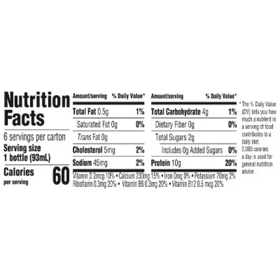 Oikos Pro Mixed Berry Cultured Dairy Drink - 3.1 fl oz/6ct image {8}