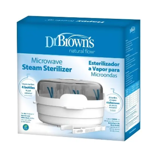 Dr. Brown's Microwave Steam Sterilizer for Baby Bottles image {4}