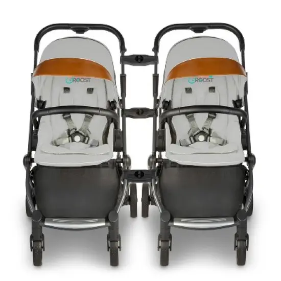 Romp & Roost LUXE Flight Single or Double Stroller including the Hatch 3-in-1 Bassinet image {1}