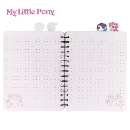 Inkology, LLC My Little Pony Trio 4-Tab Spiral Notebook With 160 Dotted Sheets | 6 x 9 Inches image {4}