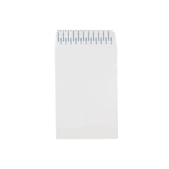 JAM Paper 6 x 9 Open End Catalog Envelopes with Peel and Seal Closure White 356828777A image {1}