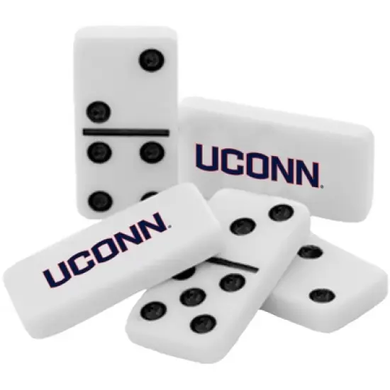 MasterPieces Officially Licensed NCAA UCONN Huskies 28 Piece Dominoes Game for Adults image {2}