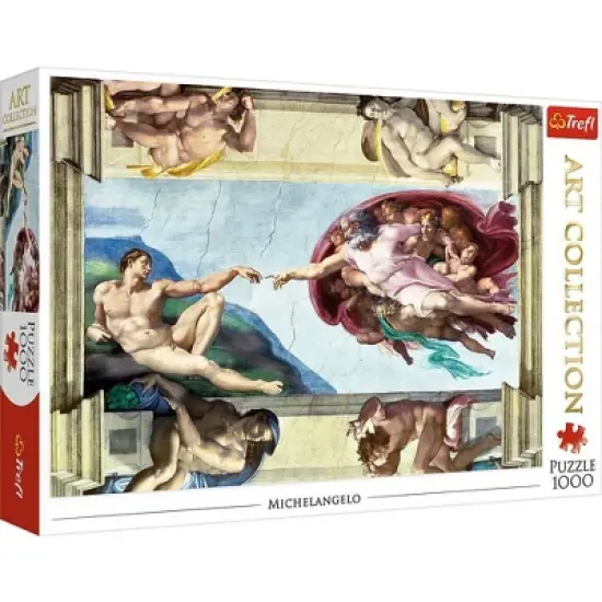 Trefl Art Collection Michelangelo Jigsaw Puzzle - 1000pc image {1}