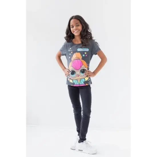 L.O.L. Surprise! Girls 3 Pack Graphic T-Shirts Little Kid to Big Kid image {2}