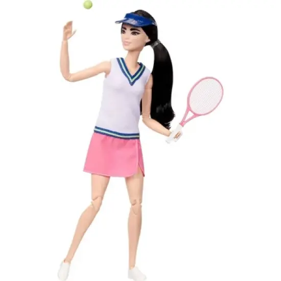 Barbie Career Tennis Player Doll with Racket and Ball image {1}