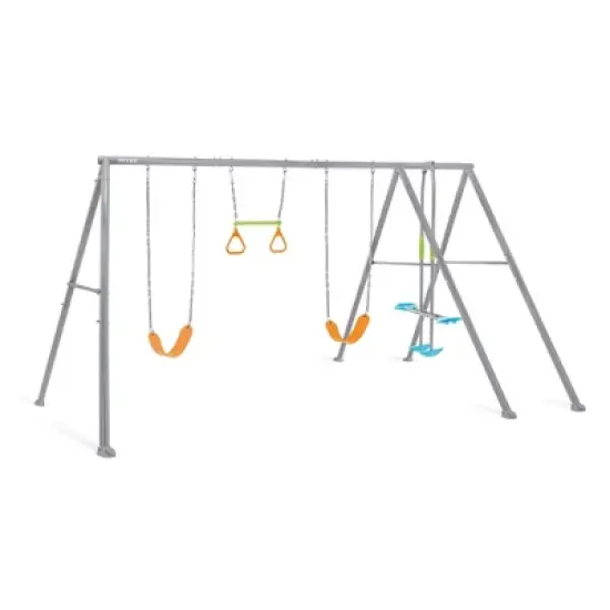 Intex 4 Activity Feature Colored Playground Swing with Trapeze Bar image {6}