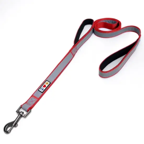 Pawtitas Padded Dog Training Leash 6FT Reflective No-Pull Lead with Dual Padded Handles for Control & Safety image {11}