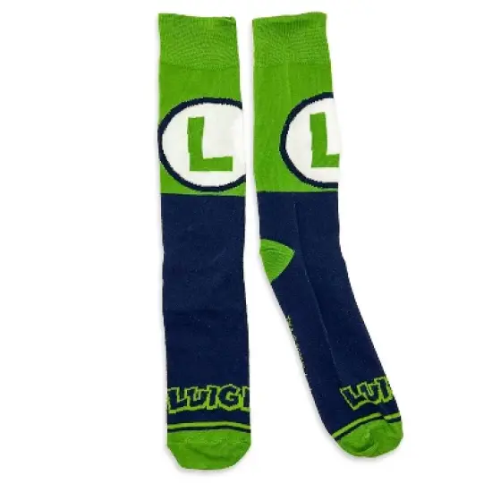 Super Mario 5pk Crew Sock Bundle image {5}