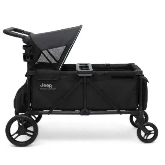 Jeep Evolve Stroller Wagon by Delta Children - Black image {5}