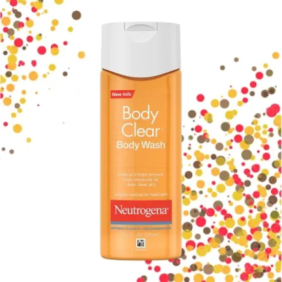 Neutrogena Body Clear Acne Body Wash with Glycerin for Breakout Treatment - 8.5 fl oz image {3}
