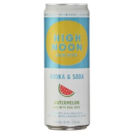 High Noon Vodka Hard Seltzer Mixed Pack - 12pk/355ml Cans image {3}