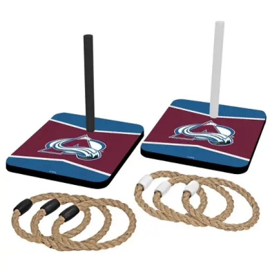 NHL Colorado Avalanche Quoits Ring Toss Game Set image {1}