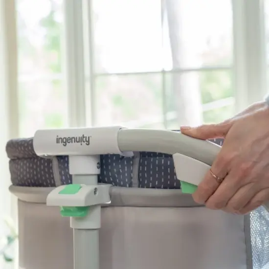 Ingenuity Dream & Grow Bedside Baby Bassinet - Handstitch image {9}