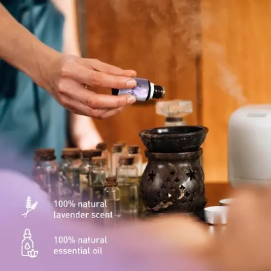 Pursonic 100% Natural Lavender Essential Oils, Pro Therapeutic Grade - 2 Count 30ML Each image {1}
