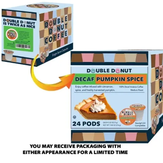 Decaf Pumpkin Spice Flavored Coffee Pods image {2}