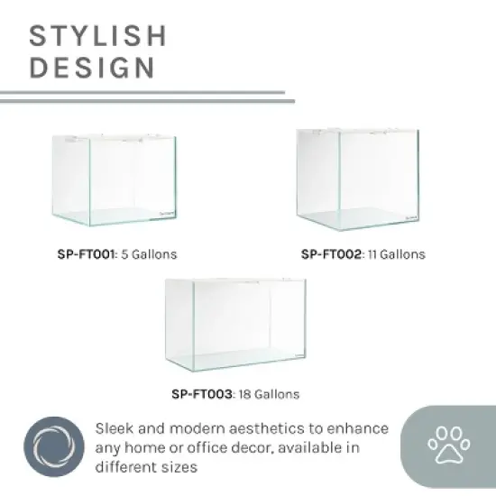 Sam's Pets Cove 11 Gallon Fish Tank image {4}