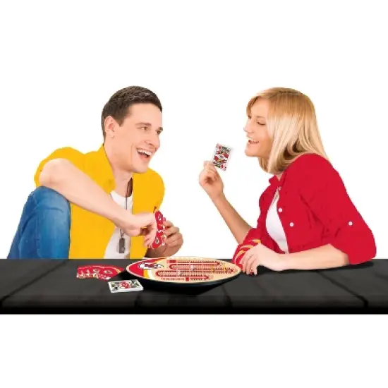 MasterPieces NFL Kansas City Chiefs Cribbage Board Game Set - Wooden Football Decor for Adults image {4}