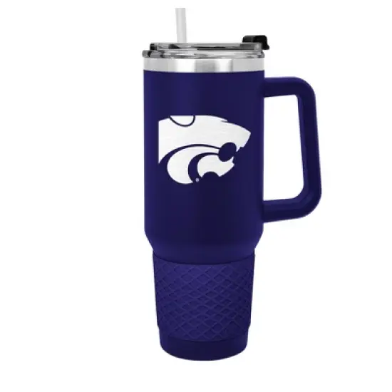 NCAA Kansas State Wildcats Colossus Travel Mug - 40oz: Stainless Steel, Silicone Grip image {3}