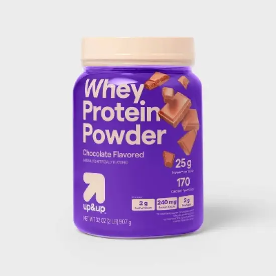Whey Protein Powder - Chocolate - up&up&trade; image {6}