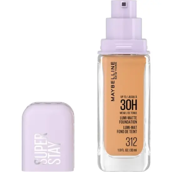 Maybelline Super Stay Up to 30HR Wear Lumi-Matte Liquid Foundation - 1 fl oz image {20}