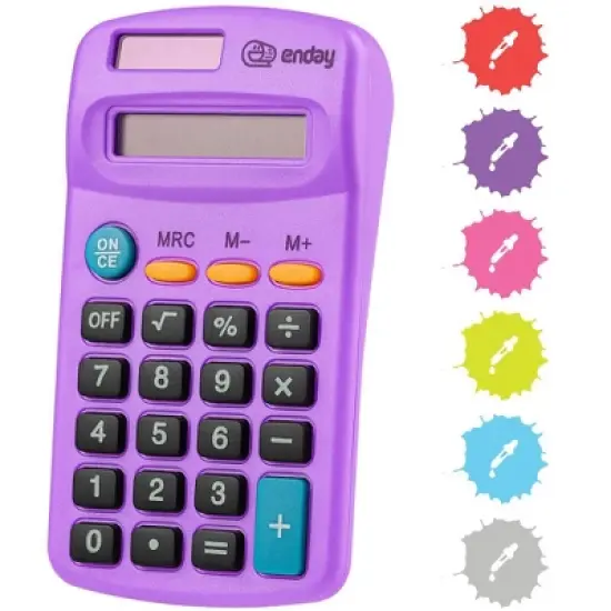 Enday 8-Digit Pocket Size Calculator image {9}
