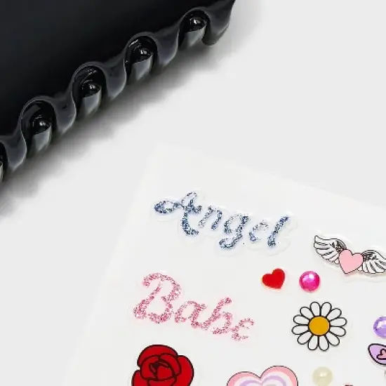 DIY Claw Hair Clip Stickers Kit - Wild Fable&trade;  image {2}