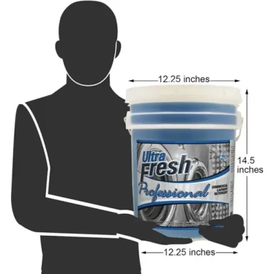 Ultra Fresh&reg; Professional&trade; Commercial Laundry Detergent, 5 Gallons &ndash; Liquid with Easy Dispensing Pump for All Machine Types, up to 640 Loads image {5}