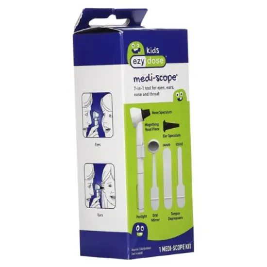 Ezy Dose Kids, Medi-Scope 7-in-1 Tool For Eyes, Ears, Nose and Throat , 7 Piece Kit image {3}