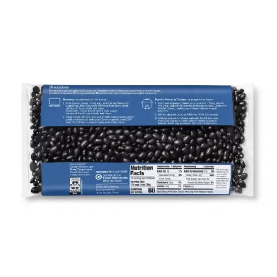 Dry Black Beans - 1LB - Good & Gather&trade; image {1}