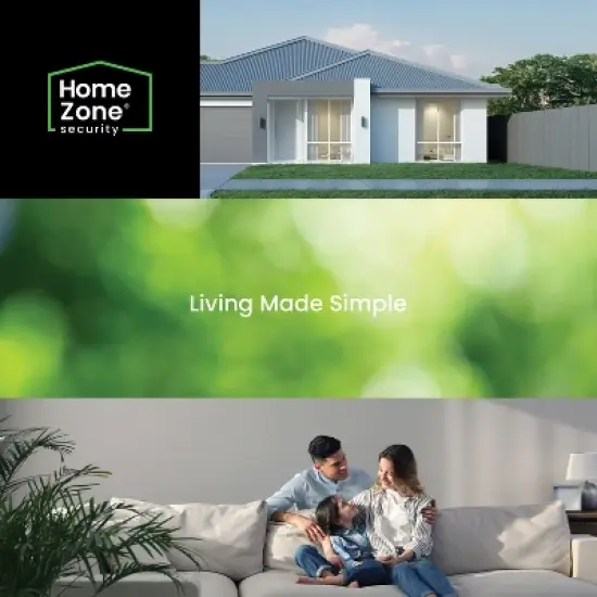 Home Zone Security&reg; 3,500-Lumen Triple-Head Ultrabright LED Security Light in White image {4}