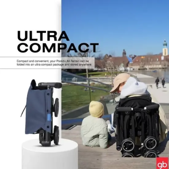 Goodbaby Pockit + All Terrain Stroller - Blue image {3}