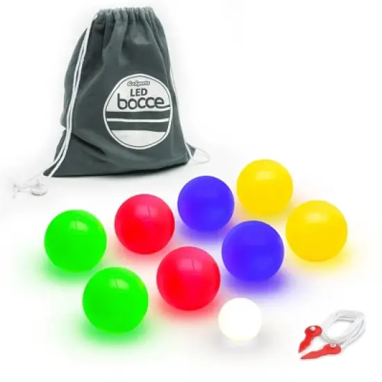 GoSports LED Bocce Ball Game Set image {5}