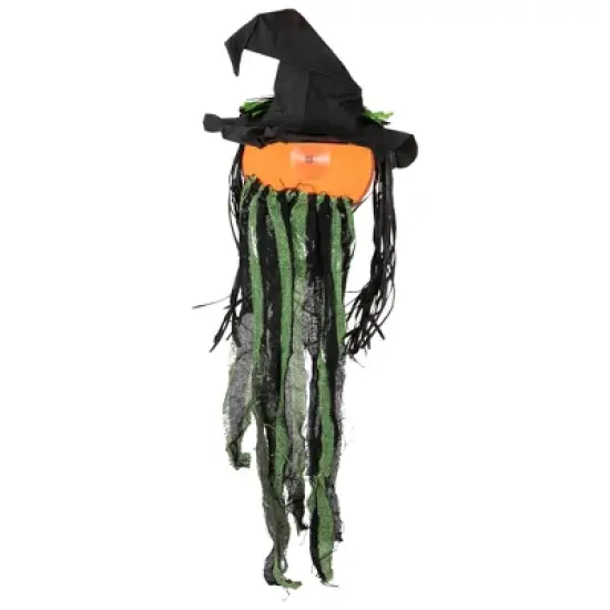 Northlight Creepy Jack-O-Lantern 3-D Halloween Window Decoration image {4}