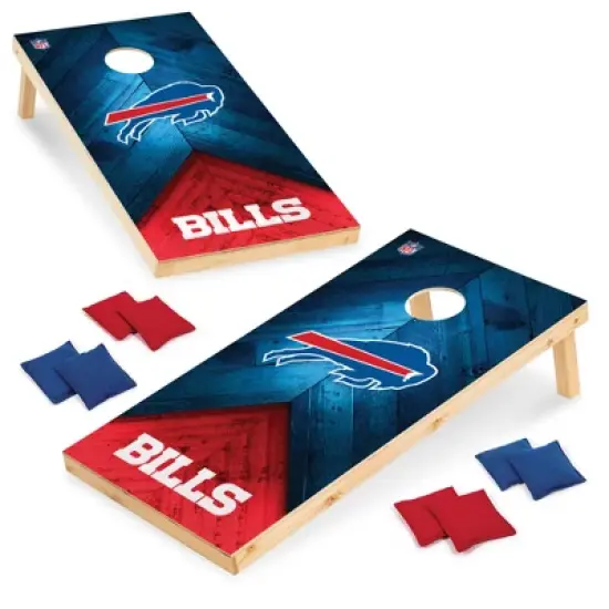 NFL Buffalo Bills 2'x4' Wood Cornhole Set image {7}