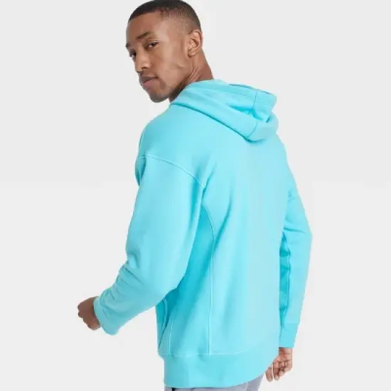 Men's Cotton Fleece Hooded Sweatshirt - All in Motion&trade; image {2}