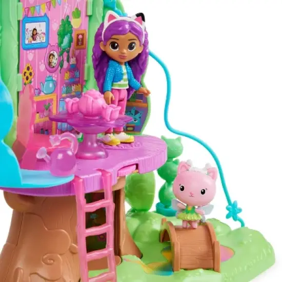 Gabby's Dollhouse Transforming Garden Treehouse Playset image {3}
