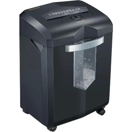 Bonsaii 16-Sheet Micro Cut Paper Shredder, 60 Min Run Time, P-4 Security, 6 Gal Pullout Basket, Commercial Grade for Office Use image {7}