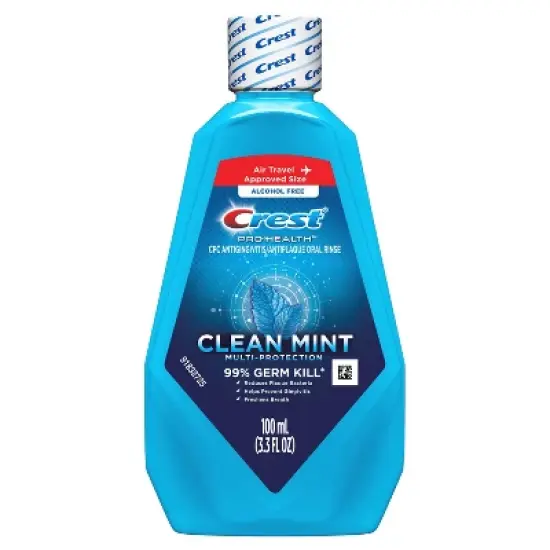 Crest Pro-Health Multi-Protection Alcohol-Free Mouthwash - Clean Mint image {10}