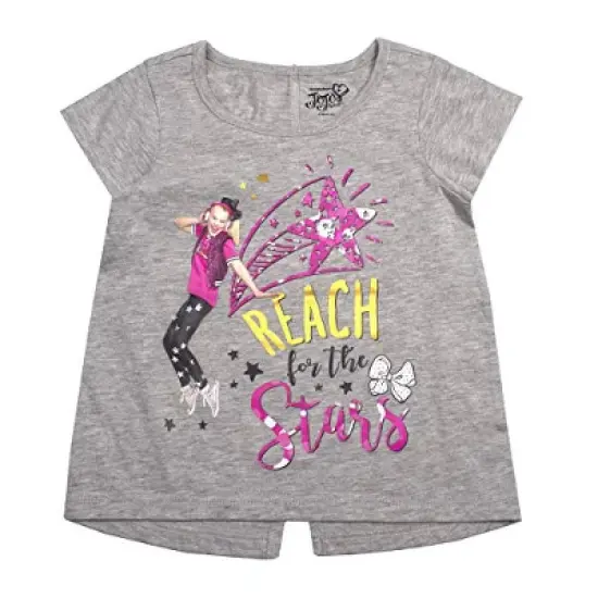 Nickelodeon Girl's 3-Pack Jojo Siwa Brightest Star Sparkly Graphic Tees For Toddlers image {1}
